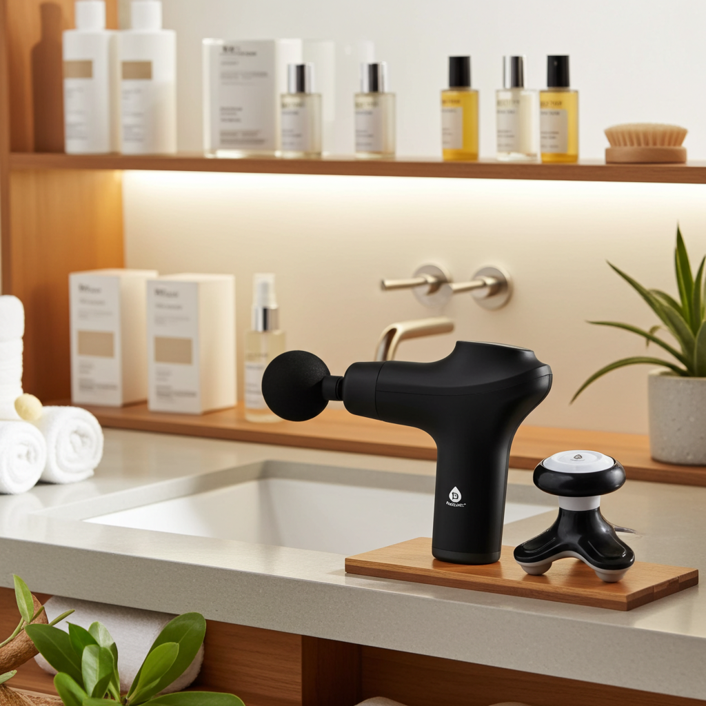 Pursonic Muscle Recovery & Relaxation Power Duo: Massage Gun & Handheld Electric Sport Massager