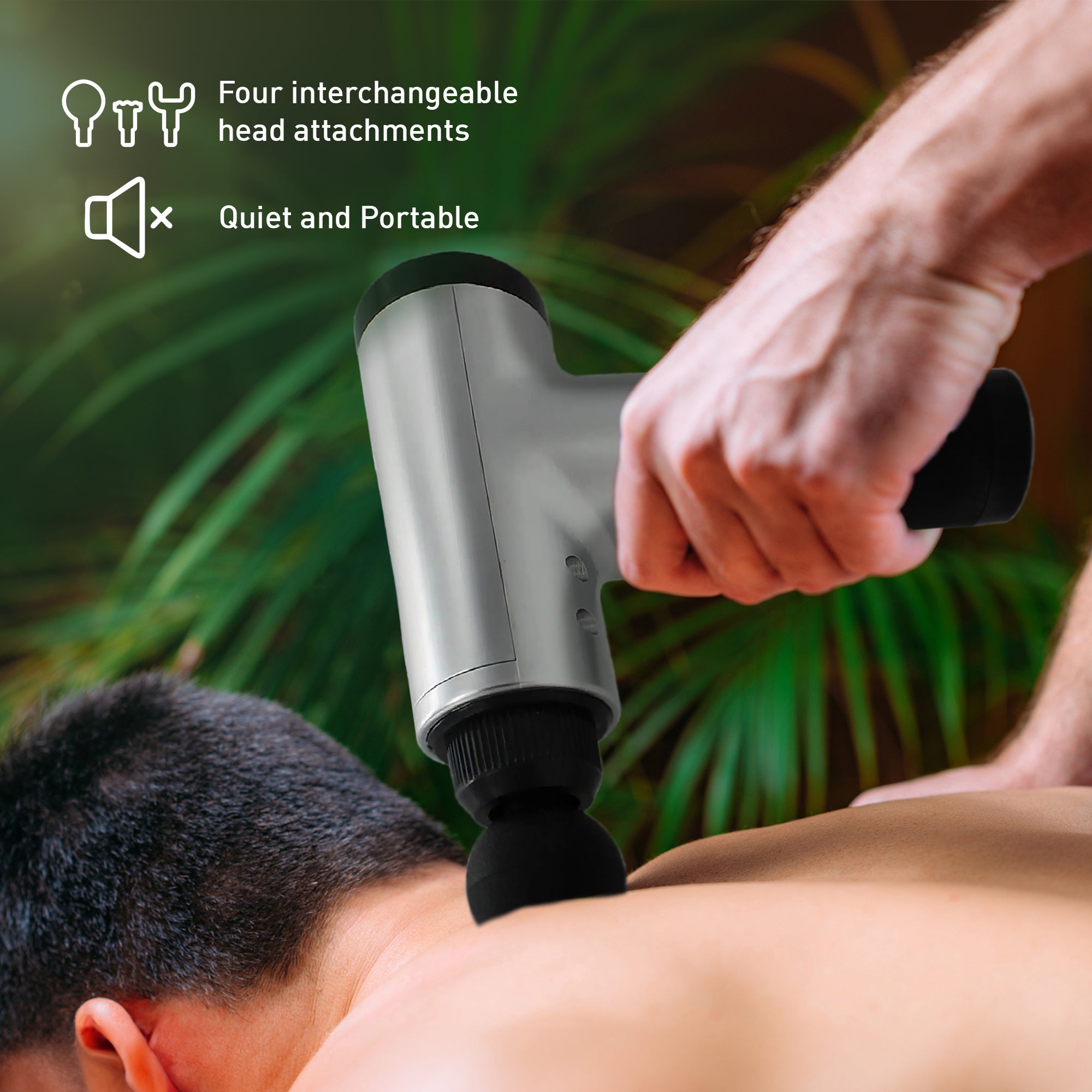 Ultimate Wellness Bundle - Adjustable Posture Corrector + 6-Speed Professional Massage Gun